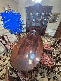 camera da pranzo,trittico,divano