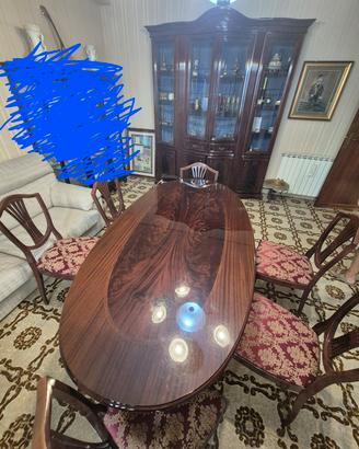 camera da pranzo,trittico,divano