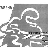 Libretto uso manutenzione yamaha YZF-R6 2001-2002