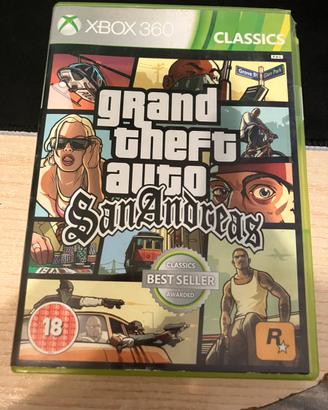 Custodia gta san andreas xbox 360 NO GAME
