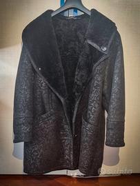 Montone Shearling Nero 100% Vera Pelle