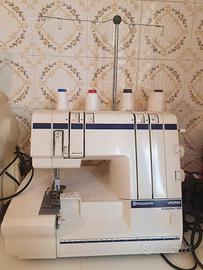 Husqvarna Viking Macchina Taglia Cuci 4 Fili