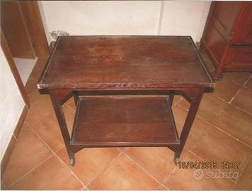 Carrello in noce primi 900