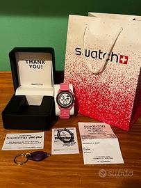 Orologio Swatch x Omega Pink MoonPhase