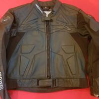 completo in pelle moto