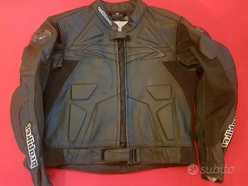 completo in pelle moto