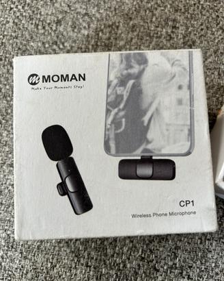 Moman Microfono Wireless iPhone, CP1(A)
