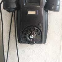 3 TELEFONI TELEFONO A DISCO MURO E DA TAVOLO