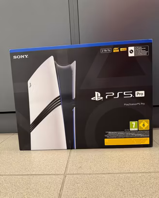 Sony PS5 Pro Nuova Mai Aperta.