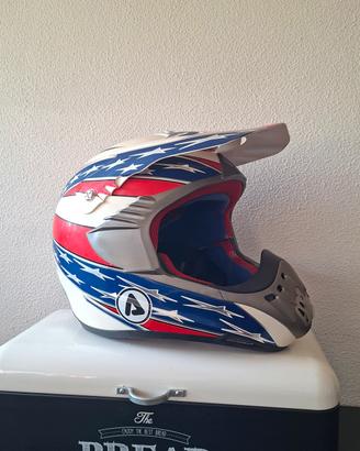 Casco Motocross vintage  Acerbis X-Fiber USA