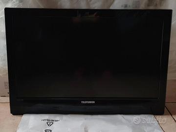 TV LCD TELEFUNKEN  26" + DECODER STRONG DVBT2