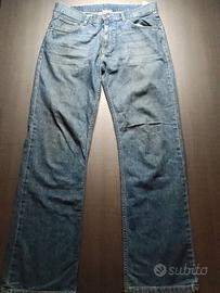 Jeans Zara Gamba larga L