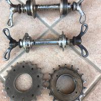 Mozzi Corsa Fb giroruota acciaio anni 30