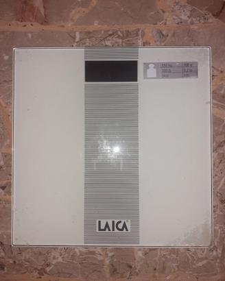 Bilancia pesapersone elettronica Laica in vetro