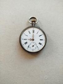 Orologio da tasca Cylindre 6 rubini in metallo