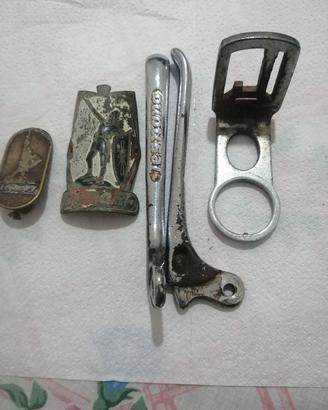 lotto accessori bici epoca legnano 