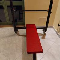 PANCA PIANA CON RACK EXT3