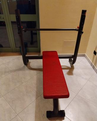 PANCA PIANA CON RACK EXT3