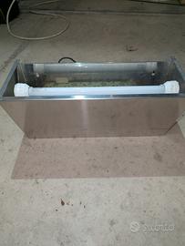 Lampada UV insetti professionale acciaio multitecn