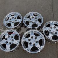 N°5 cerchi in lega 16×7 Mitsubishi Pajero V60