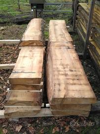 Tavole di cedro, rovere, castagno, ciliegio ecc