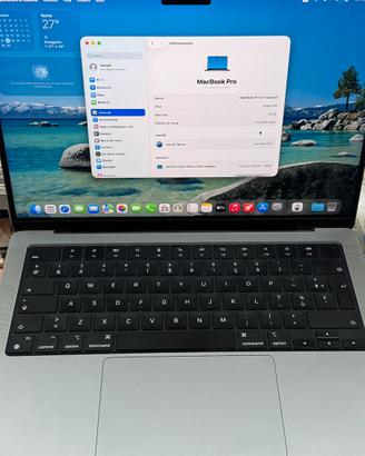 MacBook Pro 14” M3 2023  8GB 512GB