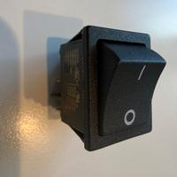 INTERRUTTORE  BIPOLARE  NERO 480 PEZZI