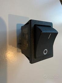 INTERRUTTORE  BIPOLARE  NERO 480 PEZZI