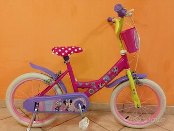 Bici bimba 16" Disney PARI AL NUOVO 