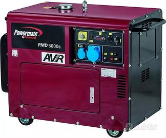 Generatore di corrente diesel pramac pmd 5000 s