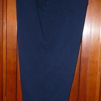 Pantaloni donna Carla Ferroni tg 51 blu viscosa