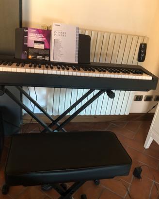 Piano digitale Yamaha P145BT Full set