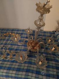 Lampadario vetro Murano