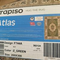 tappeto per soggiorno-salotto 3 x 2 metri = 6 mt ²