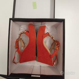 Sandalo donna con zeppa primadonna (originale).