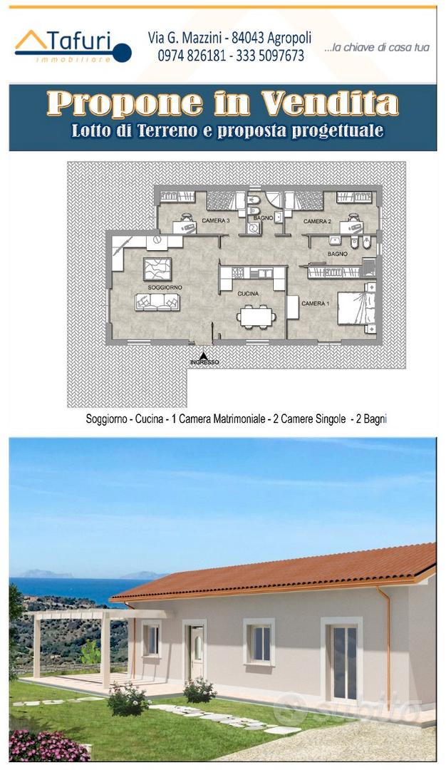 Terreno Ogliastro Cilento - Vista 2