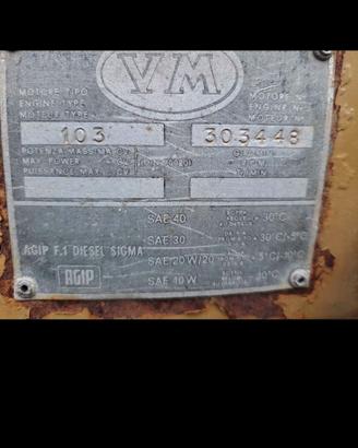 motore VM 3 cilindri