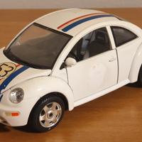 Modellino NEW BEETLE Herbie (1998) Burago 1:24