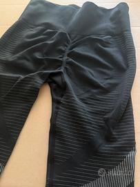 Leggings Palestra Push Up dettaglio traforato tg M