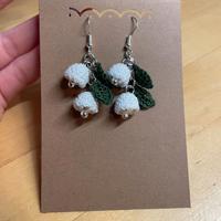 Orecchini all'uncinetto