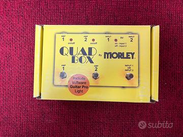 Pedalino per chitarra Morley Quad Box