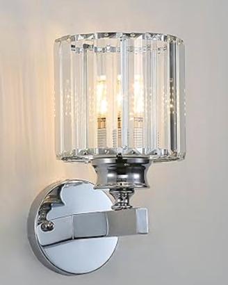 2 splendide applique moderne in cristallo