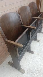sedie cinema vintage