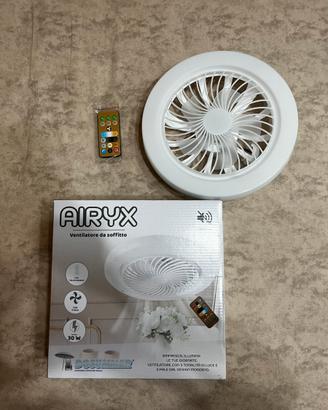 Ventilatore da Soffitto LED  con Telecomando