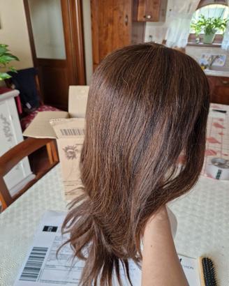 Parrucca capelli veri