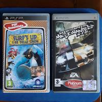 3 giochi PSP con manuale