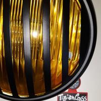 FARO ALOGENO + GRIGLIA cafe scrambler TizianCross
