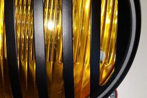 FARO ALOGENO + GRIGLIA cafe scrambler TizianCross