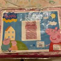 Trapunta a una piazza Peppa  Pig + Peluche Peppa