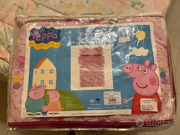 Trapunta a una piazza Peppa  Pig + Peluche Peppa